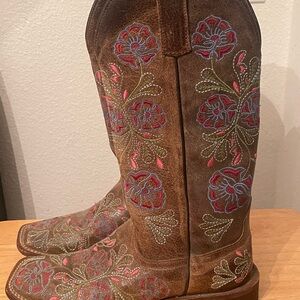 Macie Bean Floral Cowboy Boots